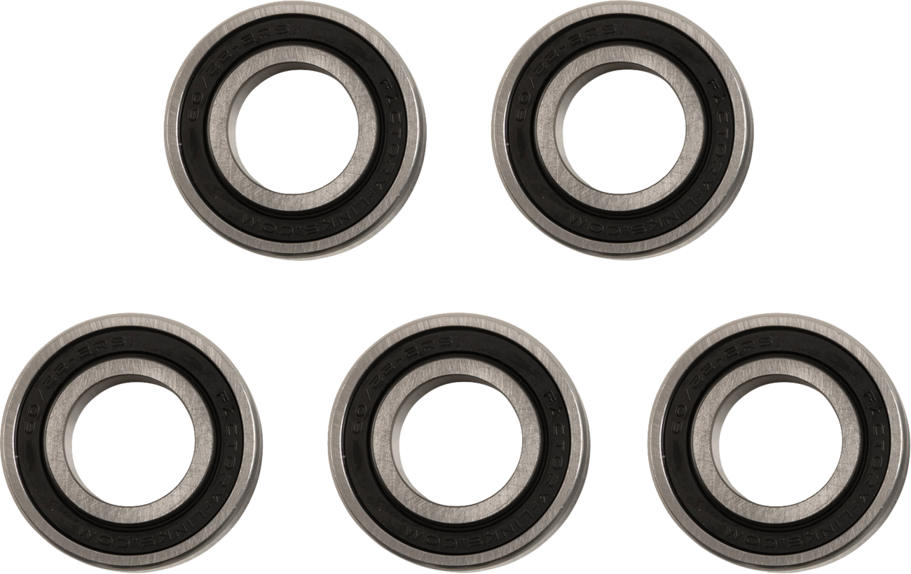 FACTORY LINKS BEARING PACK OF 5 - 60/22 2RS WBE-E-013