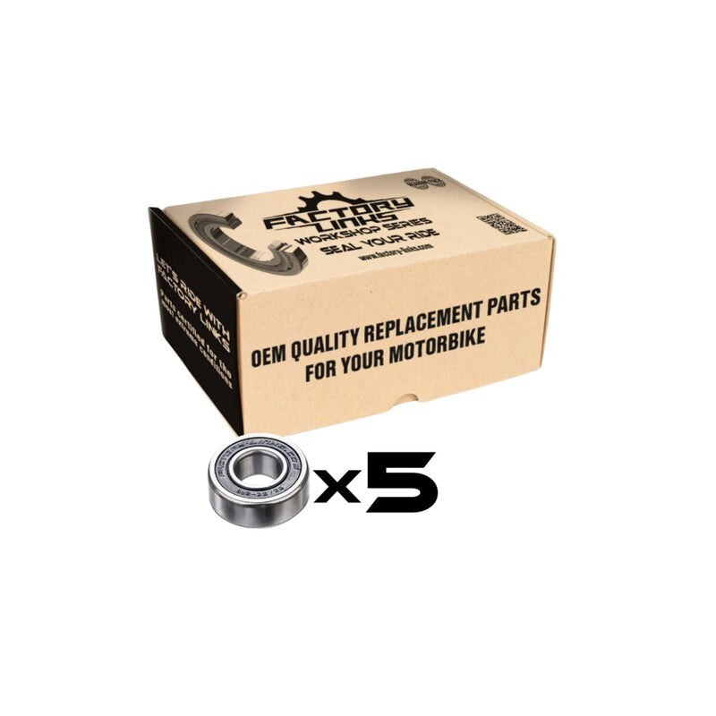 FACTORY LINKS BEARING PACK OF 5 - 6205-2RS WBE-E-133