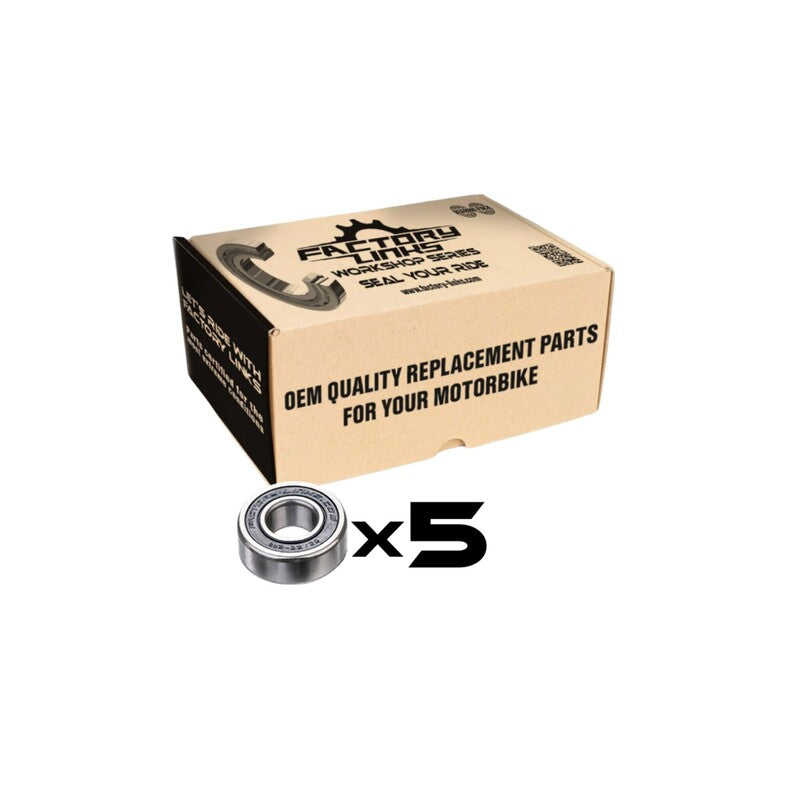 FACTORY LINKS BEARING PACK OF 5 - 3205-2RS WBE-E-132