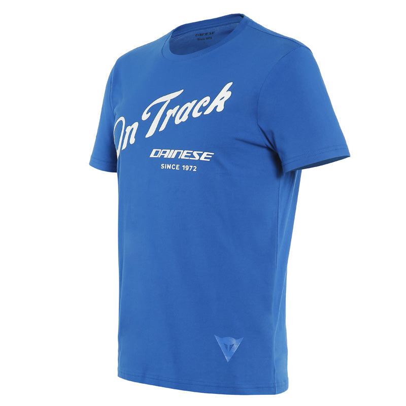 DAINESE PADDOCK TRACK T-SHIRT SKY-DIVER/WHITE 1896807-652-XXXL