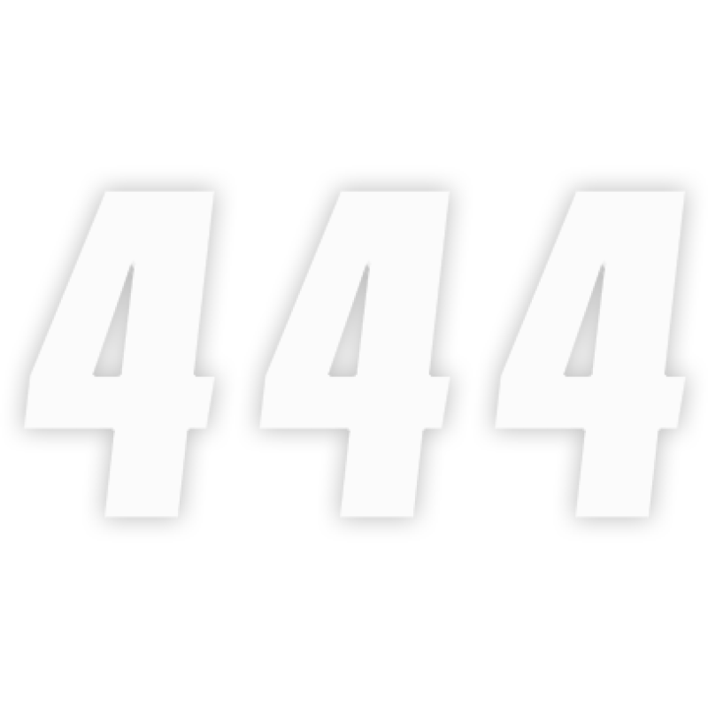 FACTORY EFFEX FACTORY 6" NUMBER WHITE #4 08-90054