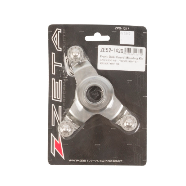 DRC ZETA UNIT FRONT DISC GUARD Z-CARBON MOUNTING KIT ZE52-1420