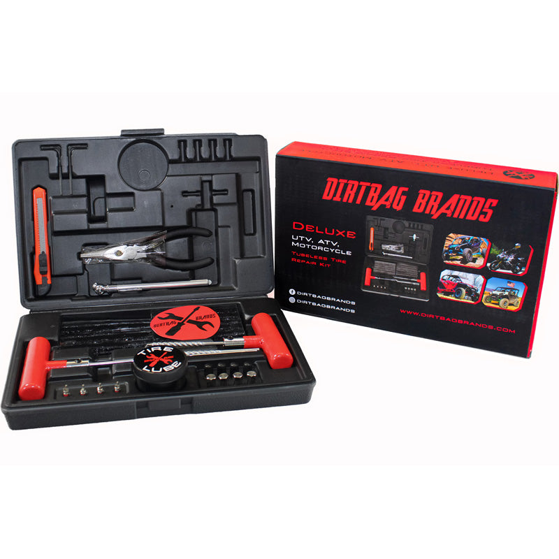 DIRTBAG BRANDS HEAVY DUTY OFFROAD TIRE REPAIR KIT DELUXE 64 PC. TREPAIR-02