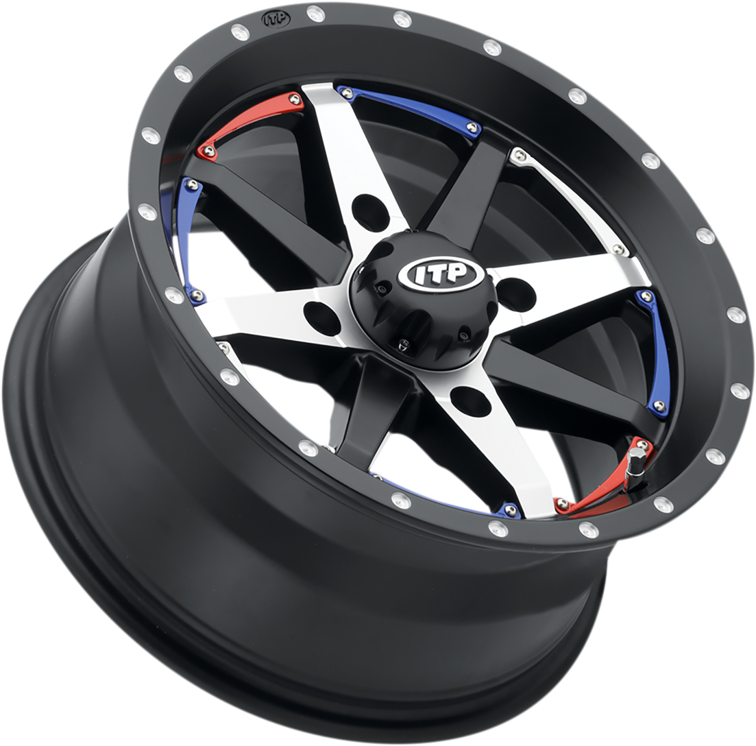 ITP CYCLONE 15X7 4/110 5+2 MATTE BLACK 1522307727B
