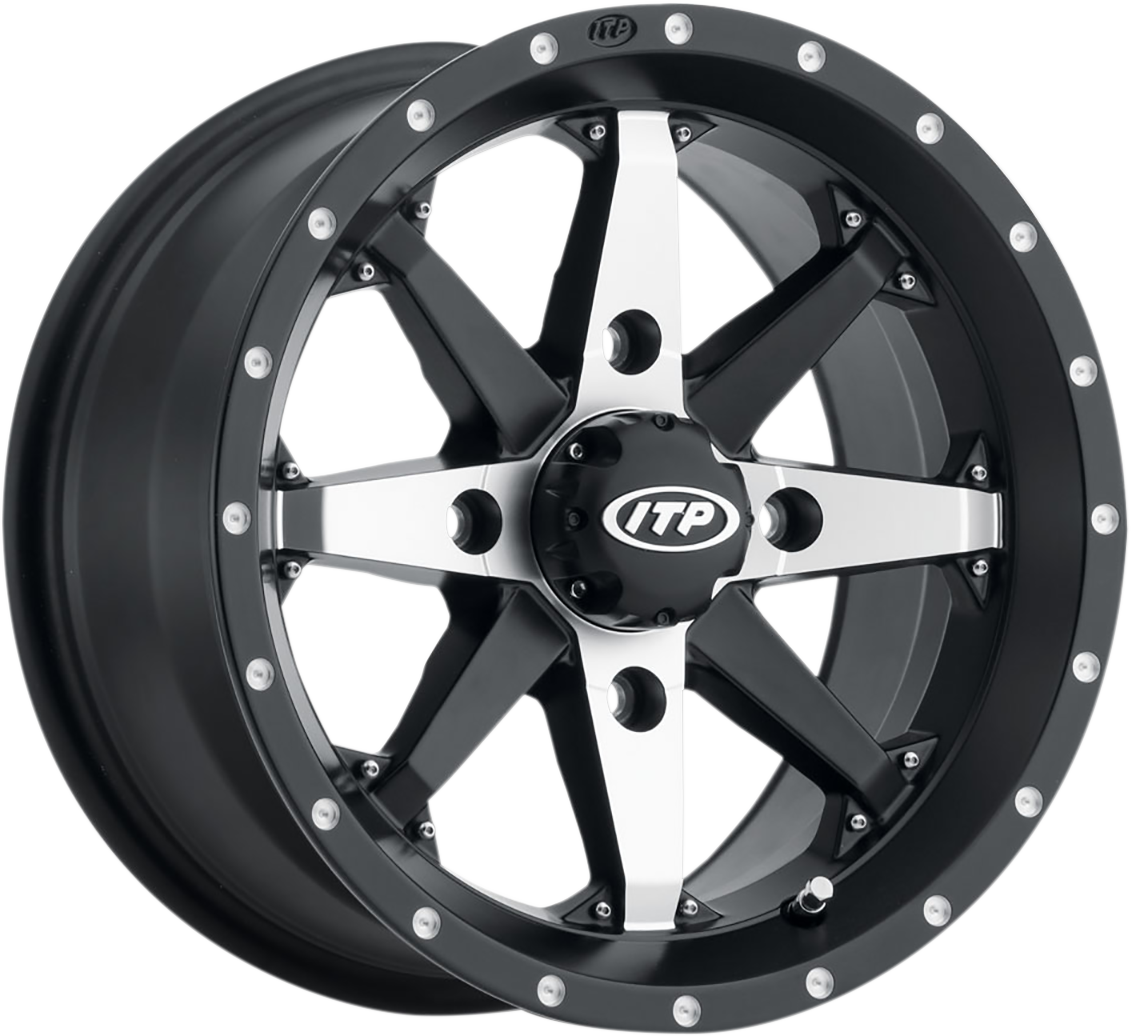 ITP CYCLONE 15X7 4/110 5+2 MATTE BLACK 1522307727B