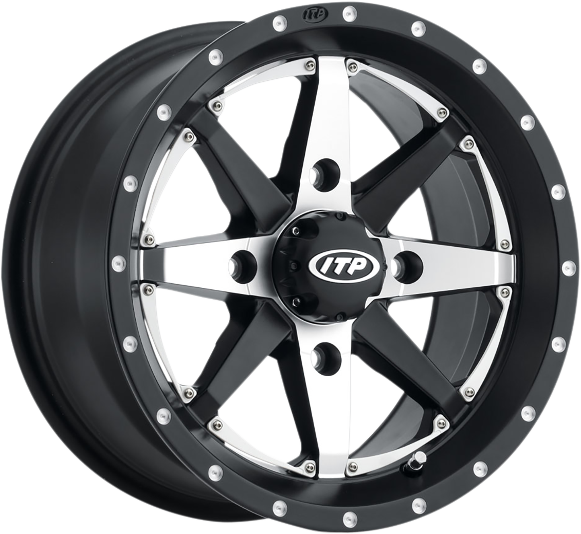 ITP CYCLONE 15X7 4/110 5+2 MATTE BLACK 1522307727B