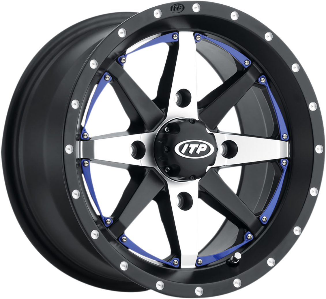 ITP CYCLONE 15X7 4/110 5+2 MATTE BLACK 1522307727B