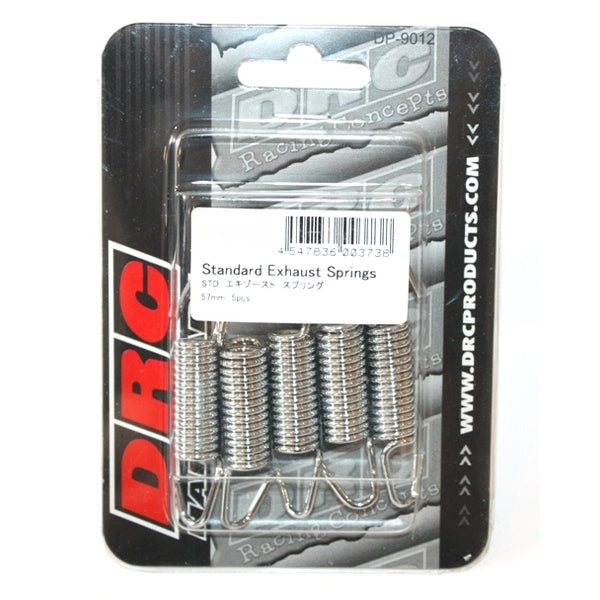 DRC ZETA UNIT EXHAUST SPRING STD 57MM QTY5 DRCZETA D31-31-057