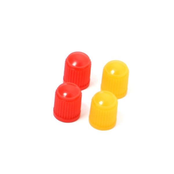 DRC ZETA UNIT AIR VALVE CAP PLASTIC RD/YE QTY4 D58-03-212