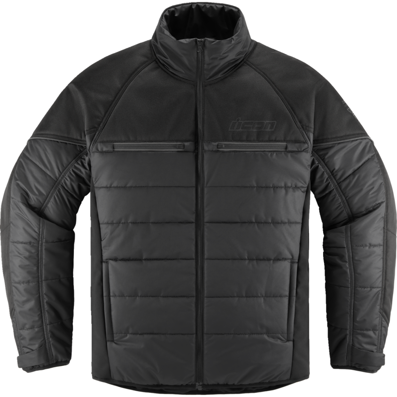 ICON GHOST PUFFER JACKET BK/CH SM 2820-6190