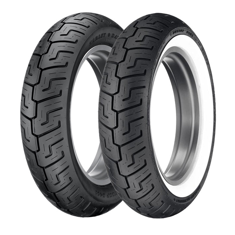 DUNLOP 150/80B16 77H REAR BLK D401T HARLEY-DAVIDSON 43264-02
