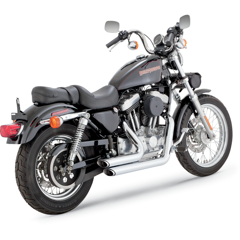 VANCE & HINES 99-03 XL SHORTSHOT STAG 2:2 FS CHROME 17223
