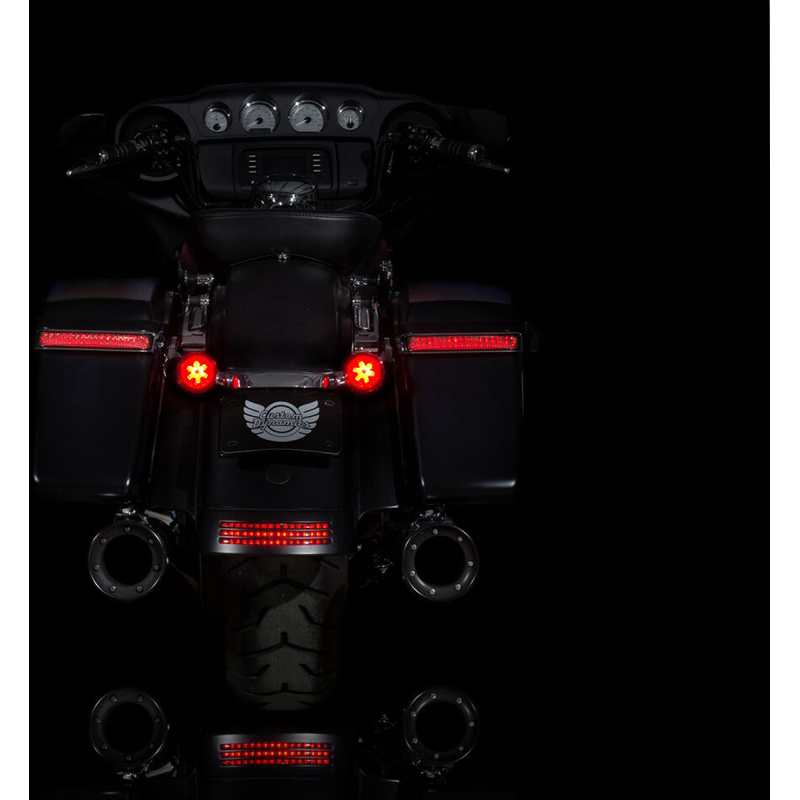 CUSTOM DYNAMICS PROBEAM RED LED T/S 1157 INSERTS PB-RR-1157