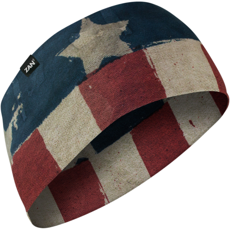 ZAN HEADGEAR HEADBAND SPORTFLEX SERIES PATRIOT HBL408