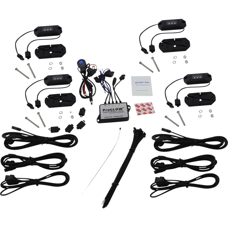 CUSTOM DYNAMICS LIGHTS MAG WIZRD ROCK KIT CD-ROCK-KIT