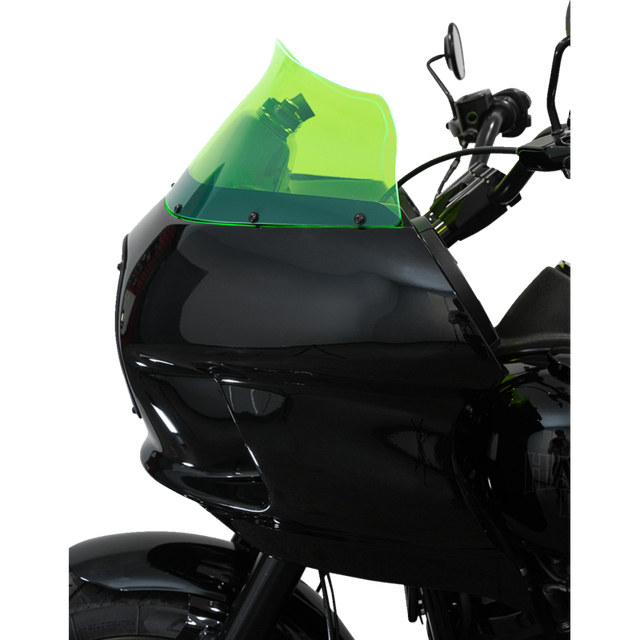 KLOCK WERKS WINDSHIELD FXRP 9" GRN KWW-02-0610
