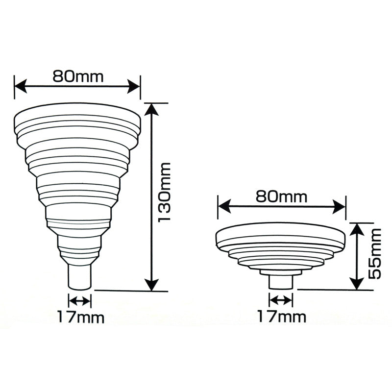 SHINDY SILICON FOLDING FUNNEL 16-821