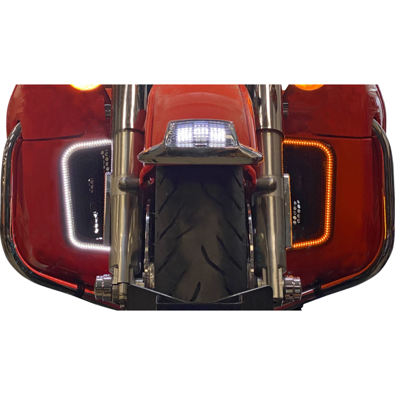 CUSTOM DYNAMICS LIGHTS DYNAMIC LOWER FAIRING 05-13 TOUR CD-13LF-AW-B