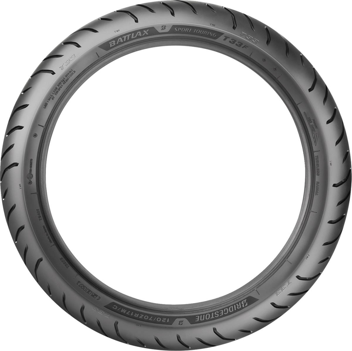 BRIDGESTONE TIRE T33 120/70ZR18 59W 20067