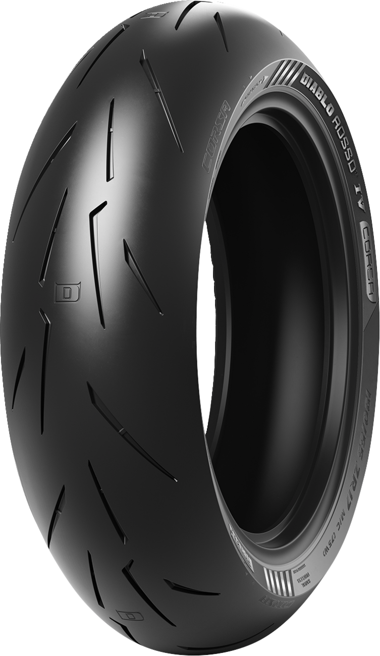 PIRELLI 180/60ZR17 (75W) DIABLO ROSSO IV CORSA REAR 3978000