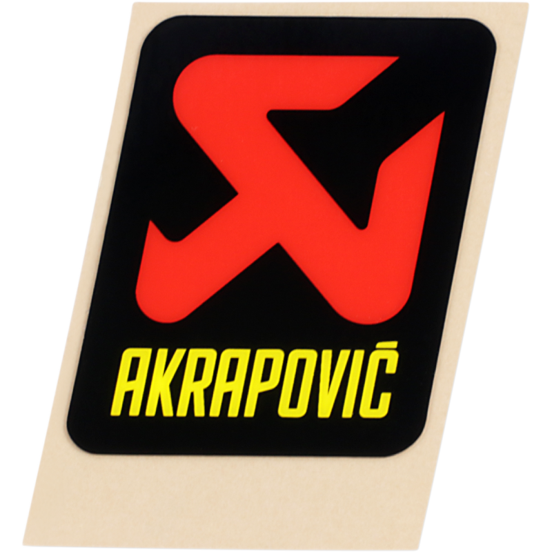 AKRAPOVIC VERTICAL STICKER 57X60MM H/R AKRAPOVIC P-VST3PO