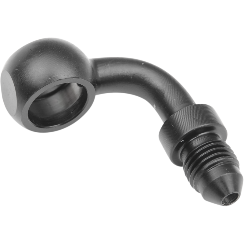 GOODRIDGE 90 DEG. 7/16" BANJO BLACK P599-03-04ZBK
