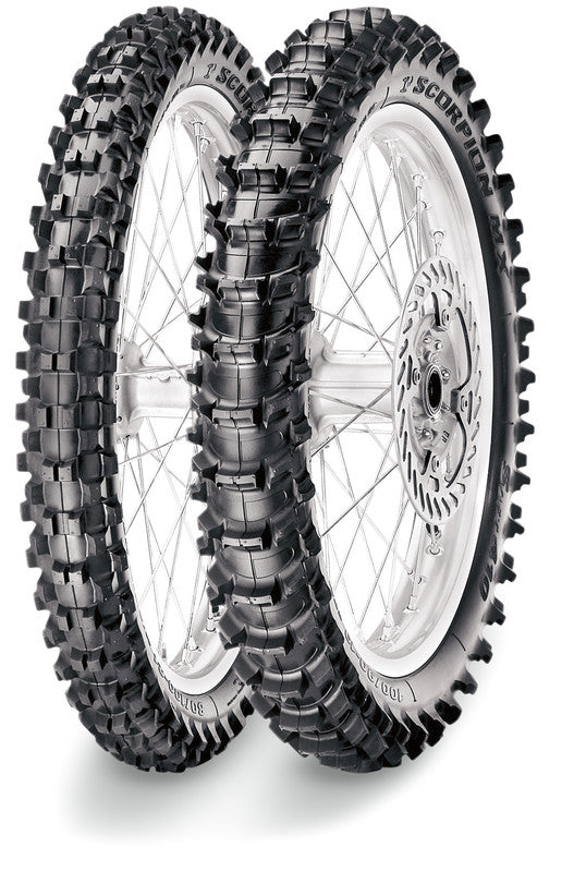 PIRELLI 120/80-19 DOT SCORPION MX SOFT 410 REAR 2901800
