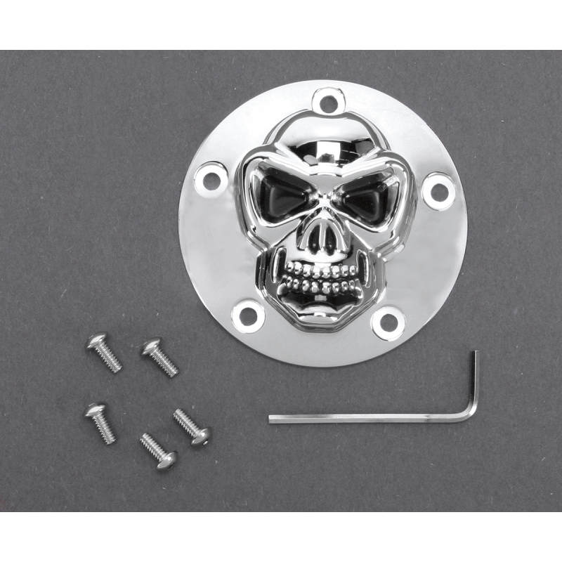 DRAG SPECIALTIES 99-17 T/CAM SKULL POINTS COVER (EA) 1902-0181