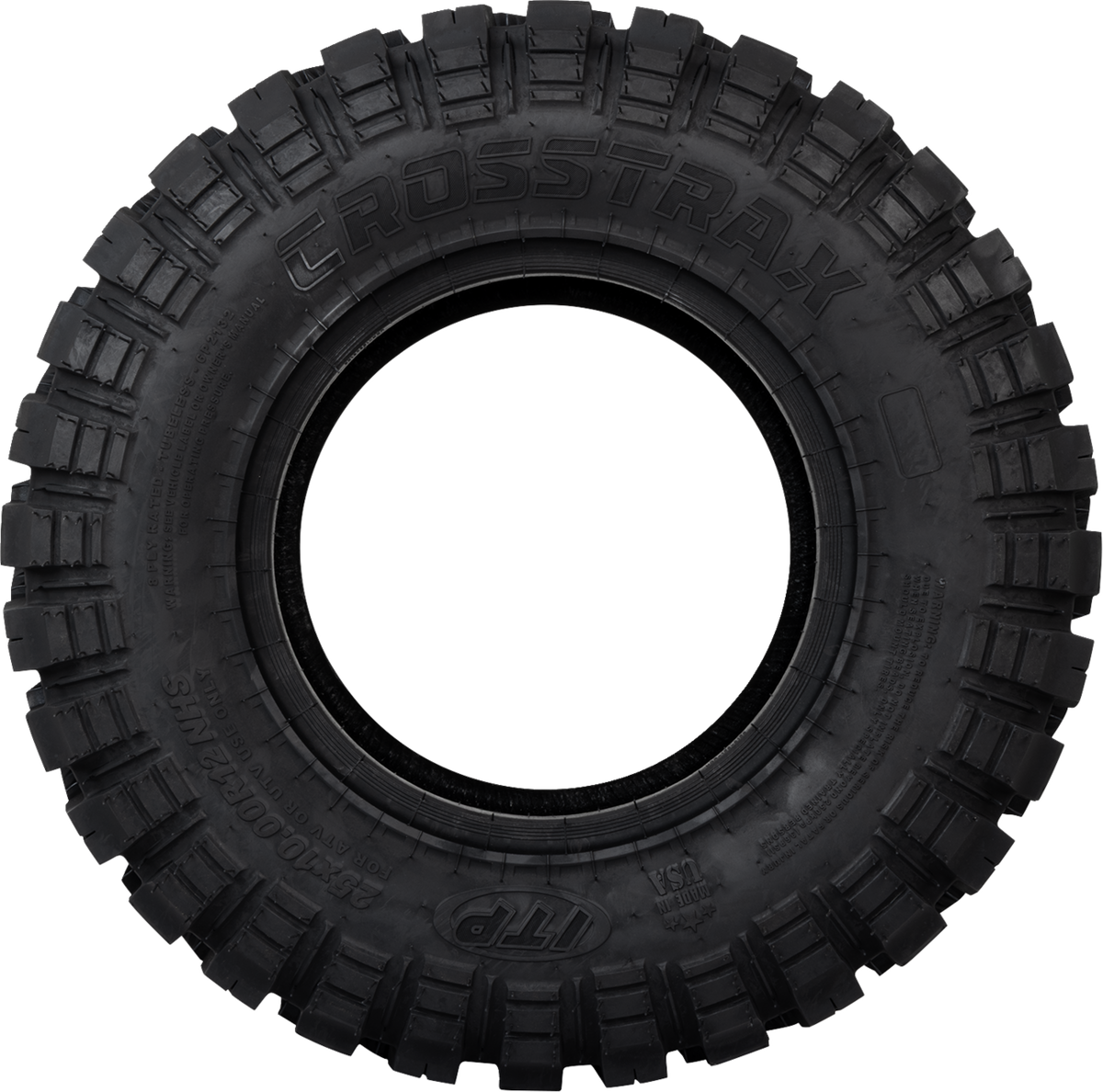ITP TIRE ITP CROSSTRAX 26X10X12 8PLY 6P2134