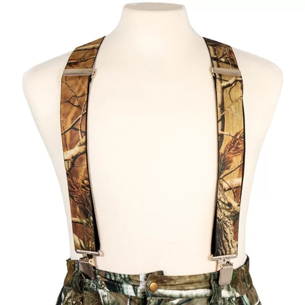 GREENTRAIL WIDE SUSPENDERS 2" CAMO GREEN TRAIL G1915