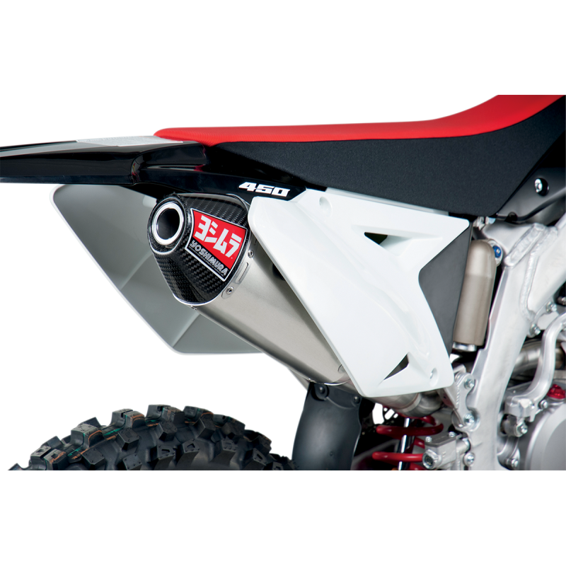 YOSHIMURA 08-17 RMZ450 RS4-COMP FS AL/CF-TIP*94DB 219200D320