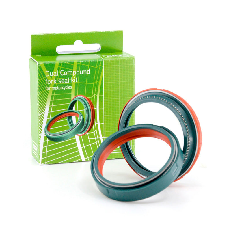SKF SEALS KIT (1 OIL-1 DUST) DUAL COMPOUND  KYB 48 MM DUAL-48K