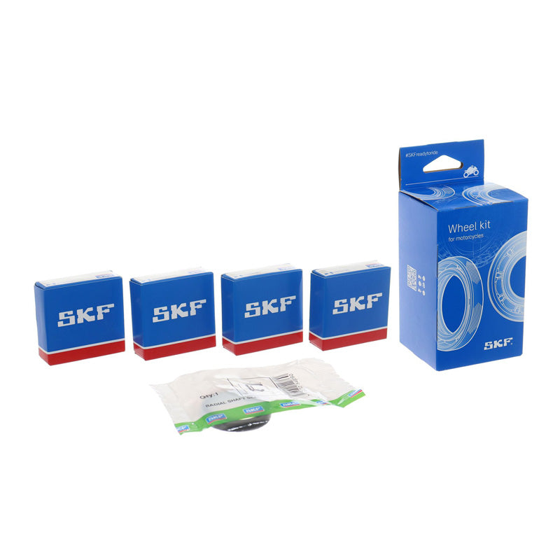 SKF WHEEL SEAL AND BEARING KIT - W/O SPACERS-APRILIA VKWB-R-25-E