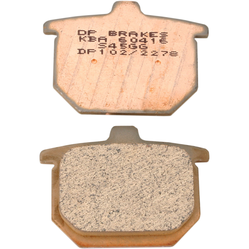DP BRAKES DP102 STANDARD COMPOUND BRAKE PAD SET DP102