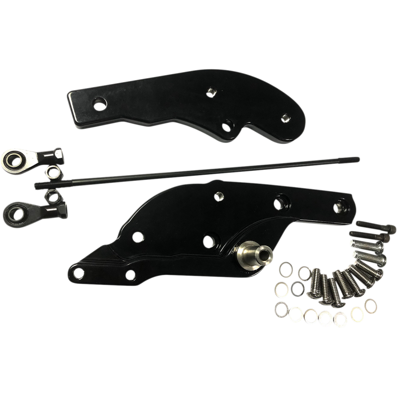 DRAG SPECIALTIES EXTENSION F/C+3 BLK SFTL 056319