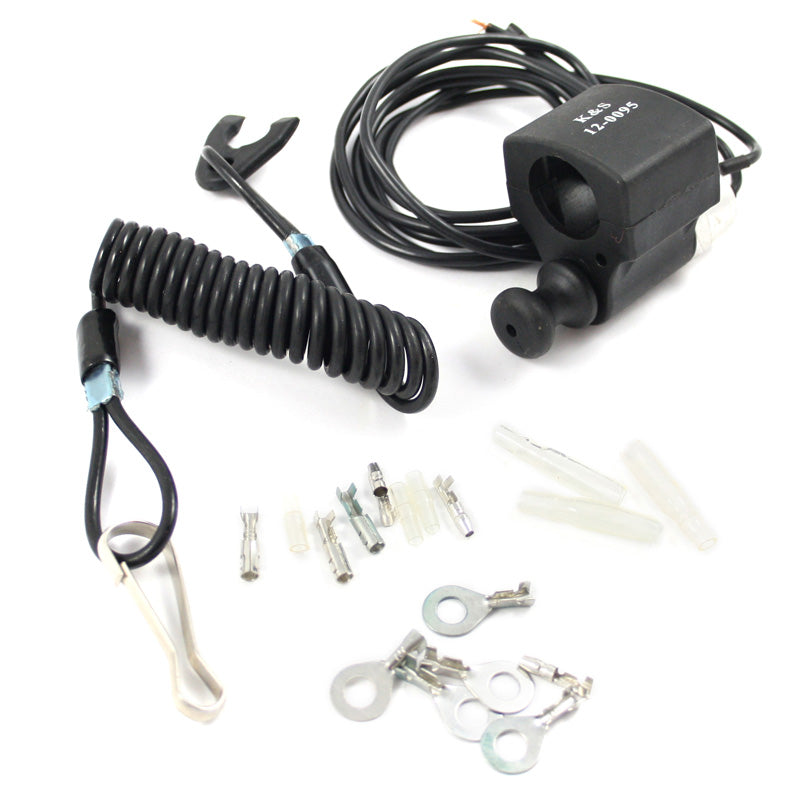 ITL RACER'S KILL SWITCH BLACK/CLOSED CONTACT 49-14015B