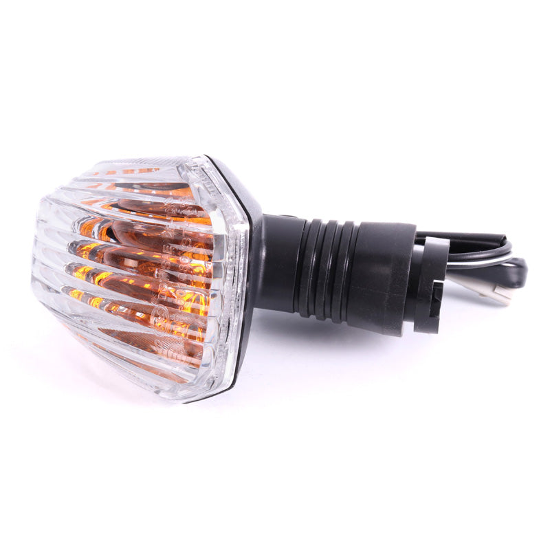 K&S CLIGNOTANTS (AV-DR/AR-FR) CLEAR KLR650E 08-18 25-2305C