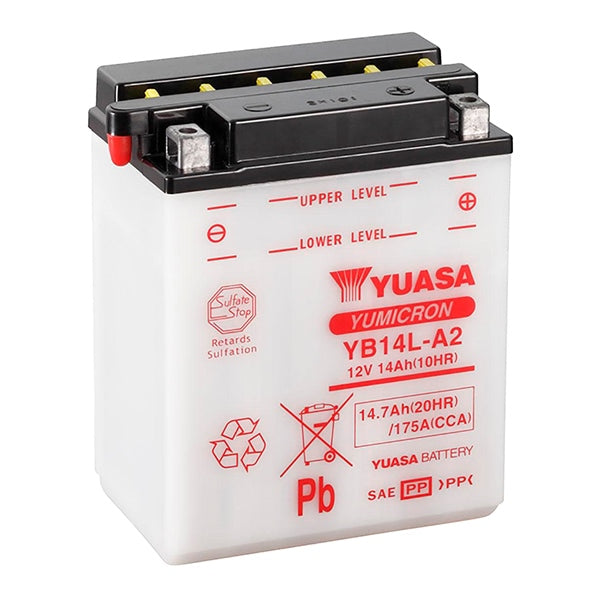YUASA YB14L-A2 YUASA BATTERY YUAM2214YIND