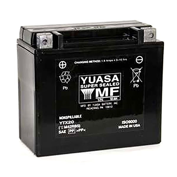YUASA YTX20 YUASA BATTERY YUAM42RBS