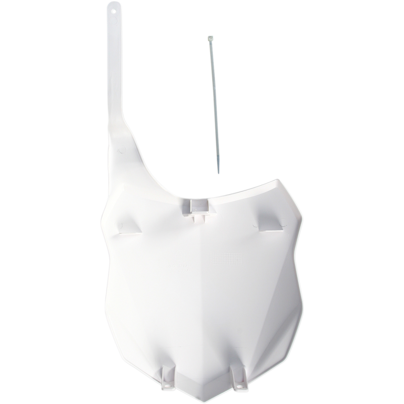 ACERBIS FRONT # PLATE- KX250F/450F:13-13 WHITE 2314150002