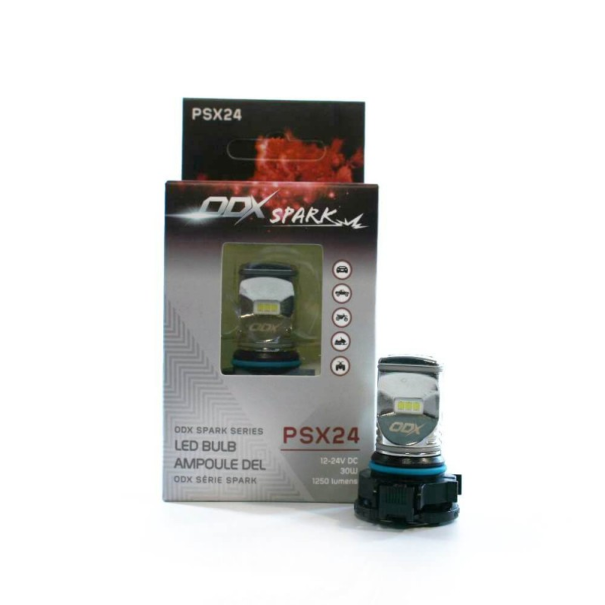 ODX ODX PSX15D/H6M SPARK LED 1250 LUMENS EA LEDSPARK-PX15D