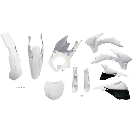 ACERBIS PLAST KIT-SX SXF XC XCF 125-450:13 WHITE 2314330002