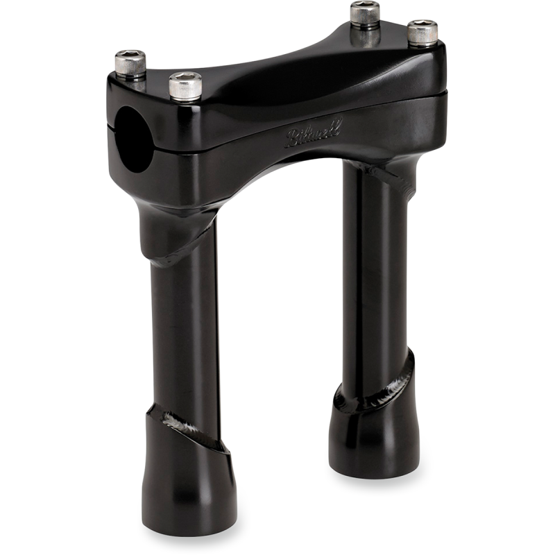 BILTWELL RISERS MURDOCK 8" BLK 6403-201-08