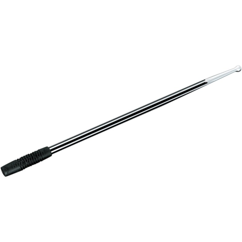 KURYAKYN 99-20 FLHT RND/GROOV BLK/RAW ANTENNA PN 862 KUR862