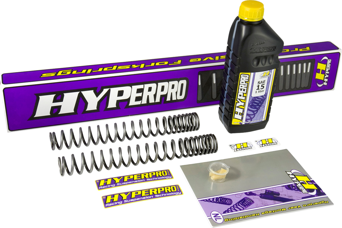 HYPERPRO FORK SPRINGS HD FLH WITHOUT FAIRING MODEL 09-13 SP-HD16-SSA005