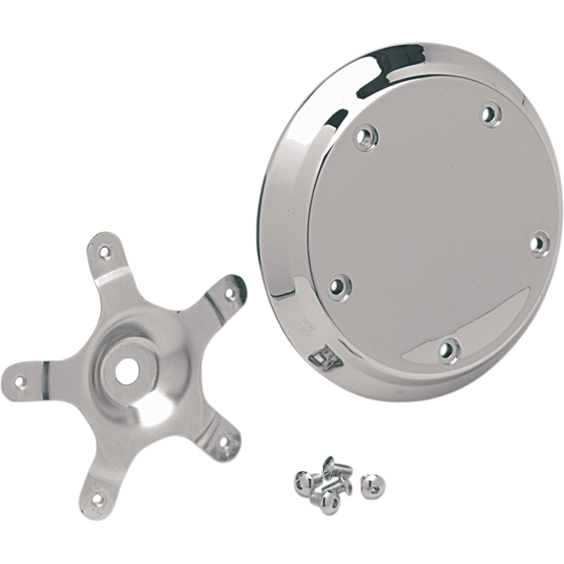DRAG SPECIALTIES 5 BOLT DOMED A/C INSERT F/ 99-16 OEM CVR DS288929
