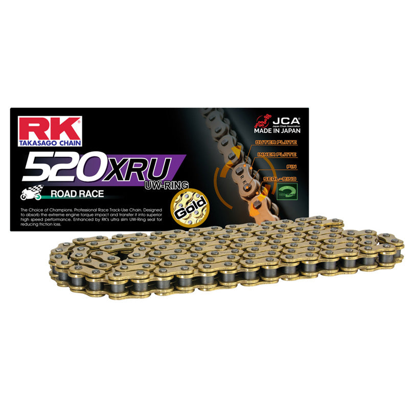 RK GB520XRU CHAIN 124L-RL GOLD GB520XRU-124