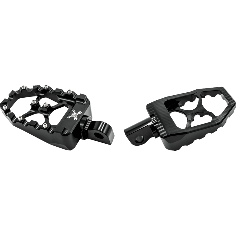 BURLY BRAND MX-EVOLUTION PEGS - BLK (SPORTSTER & DYNA) B13-1015B