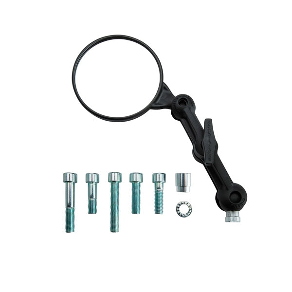 DOUBLETAKE MIRROR MIRROR DUAL SPORT W/ARM 4.7" LONG QTY 1 DS4.7