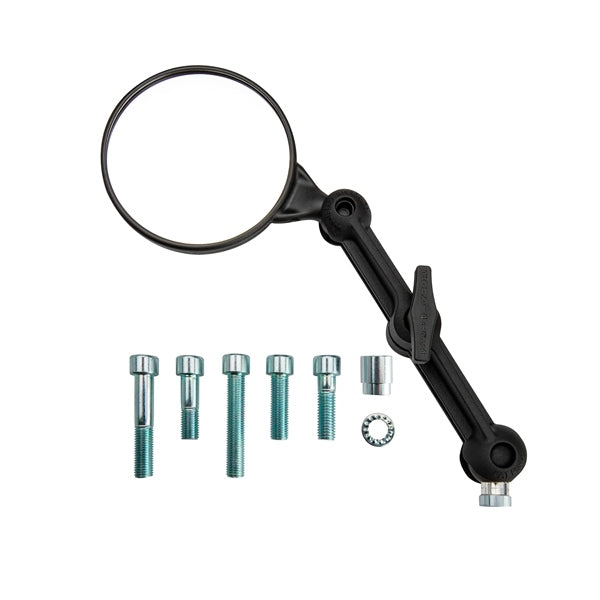 DOUBLETAKE MIRROR MIRROR DUAL SPORT W/ARM 6" LONG QTY 1 DS6.0